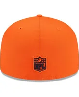 Men's New Era Orange Denver Broncos Main 59FIFTY Fitted Hat