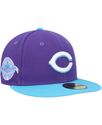 Men's New Era Purple Cincinnati Reds Vice 59FIFTY Fitted Hat