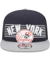 Men's New Era Navy New York Yankees Speed Golfer Trucker Snapback Hat