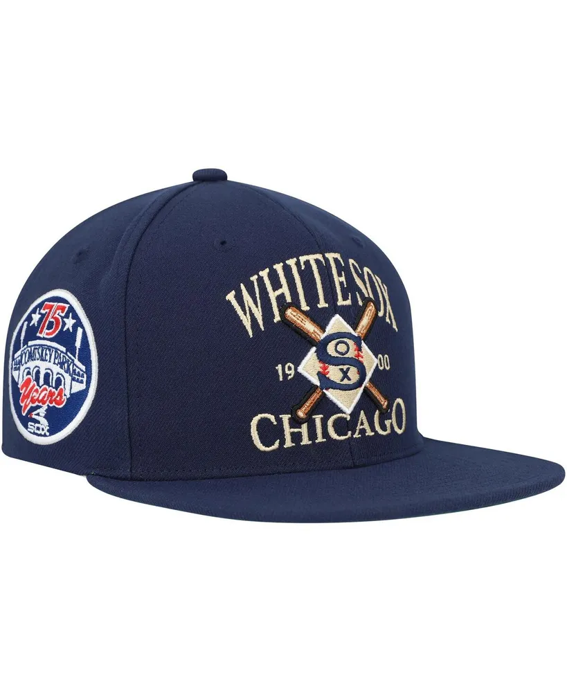 Chicago White Sox Mitchell & Ness Reframe Retro Snapback Hat - Cream