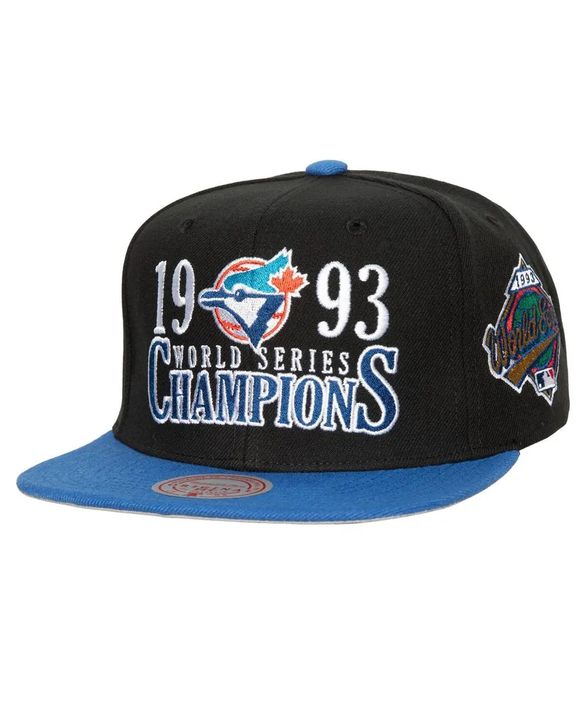 Men's Toronto Blue Jays Mitchell & Ness Gray Cooperstown Collection Away  Snapback Hat