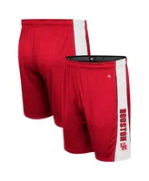 Men's Colosseum Red Houston Cougars Panel Shorts