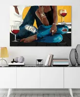 Empire Art Direct "Chill" Frameless Free Floating Tempered Glass Panel Graphic Wall Art, 32" x 48" x 0.2" - Multi