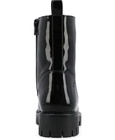 Journee Collection Women's Aaley Lace Up Lug Combat Bootie