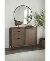 Finch 48" Wood and Metal Credenza