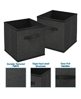 Nestl Foldable Fabric Cube Storage Bins with Handles