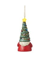 Jim Shore Led Gnome Tree Hat Ornament