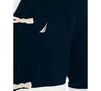 Nautica Men's Heritage Shawl-Collar Toggle-Closure Cardigan Sweater