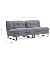 Closeout! Kathya 80" 2-Pc. Fabric Modular Sofa, Created for Macy's