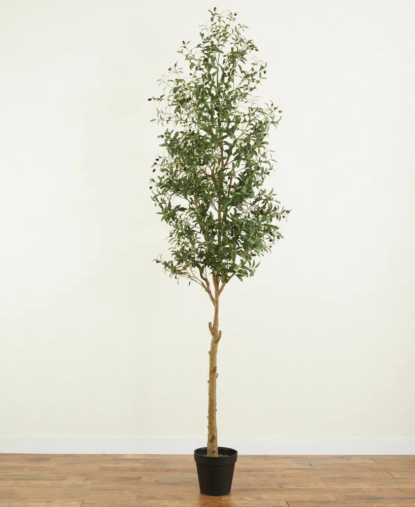 Nearly Natural 120" Artificial Olive Tree