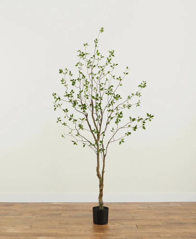 Nearly Natural 96" Minimalist Citrus Artificial Tree