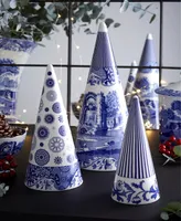 Spode Blue Italian 10" Spokes Topiary