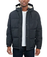 Lucky Brand Men's Fleece-Lined Hooded Parka