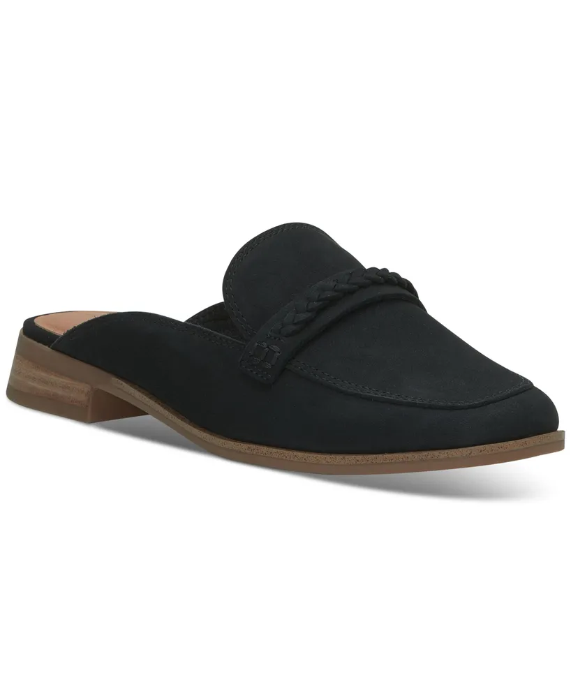 Lucky Brand Women's Linox Flat Slip-On Mule Loafers