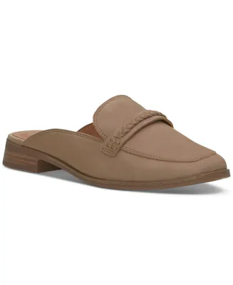 Lucky Brand Women's Linox Flat Slip-On Mule Loafers