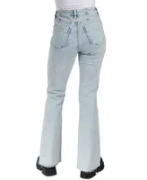 Indigo Rein Juniors' High-Rise Superflare Jeans