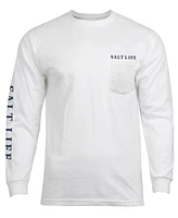 Salt Life Men's Lounge Graphic Long Sleeve T-Shirt