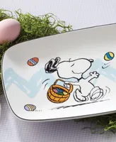 Lenox Peanuts Snoopy & Woodstock Easter Serving Tray