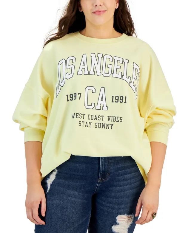 Grayson Threads, The Label Trendy Plus Los Angeles Sweatshirt