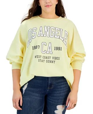 Grayson Threads, The Label Trendy Plus Los Angeles Sweatshirt