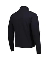 Men's League Collegiate Wear Black Arizona State Sun Devils Stack Essential Lightweight Fleece Quarter-Zip Sweatshirt