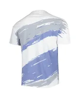 Men's Mitchell & Ness White Hampton Pirates Paintbrush Sublimated T-shirt