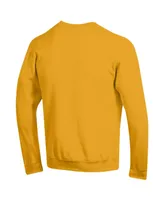 Men's Champion Gold Lsu Tigers High Motor Pullover Sweatshirt