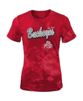 Big Girls Scarlet Ohio State Buckeyes Dream Team T-shirt