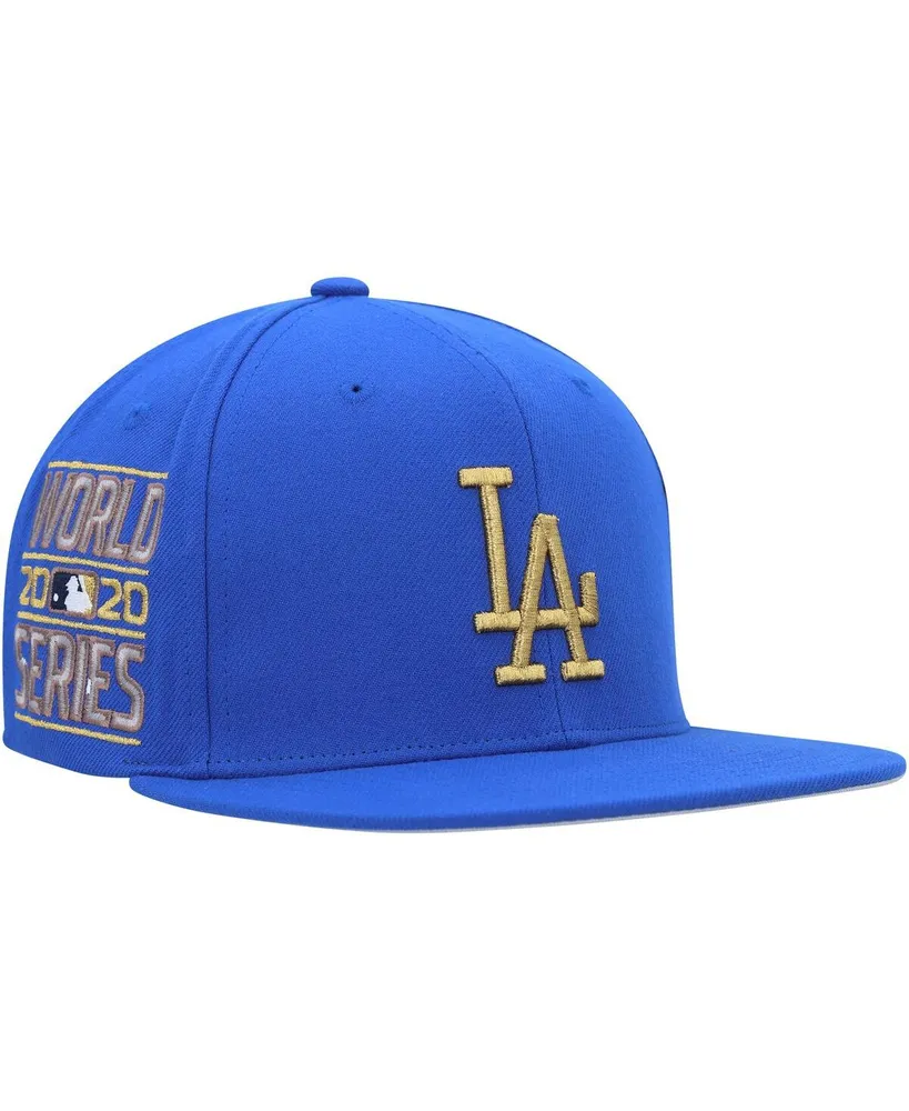 Men's Mitchell & Ness Blue Los Angeles Dodgers Champ'd Up Snapback Hat