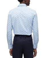 Boss by Hugo Boss Men's Printed Slim-Fit Shirt