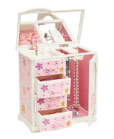 Mele & Co Kelly Girl's Upright Musical Ballerina Jewelry Box