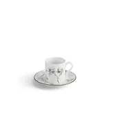 Michael Aram Black Orchid Demitasse Set, Service for 4