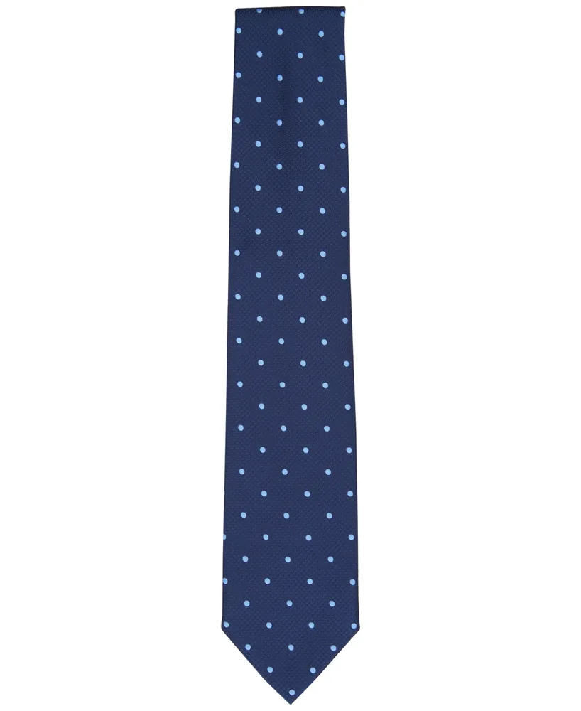 Club Room Men's Delevan Dot Tie, Created for Macy's