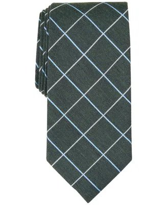 Club Room Men's Preston Grid Tie, Created for Macy's