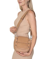 Hammitt Kayce Saddle Small Leather Crossbody