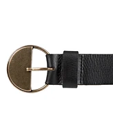 Lucky Brand Women's Half Circle Statement Buckle Belt