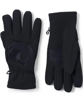 Lands' End Men's T200 Fleece Ez Touch Gloves