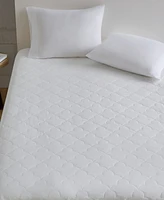 Sleep Philosophy All Natural Cotton Percale Quilted Mattress Pad