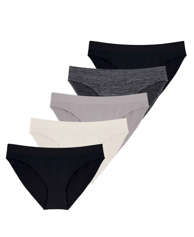 Fruit of the Loom Ladies Breathable 5 Pack Brief Panty 5dpblb1