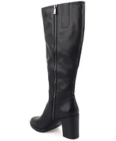 Kenneth Cole New York Women's Veronica Knee High Block Heel Boots 