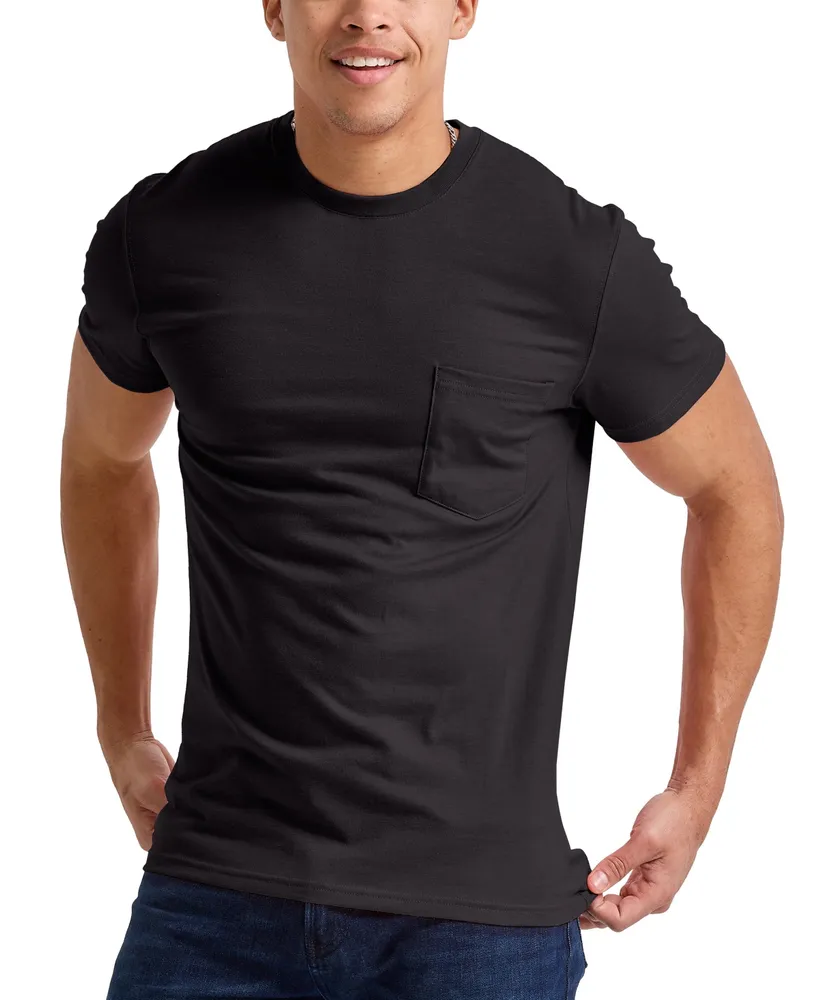 Hanes Men's Hanes Originals Tri-Blend Short Sleeve Pocket T-shirt