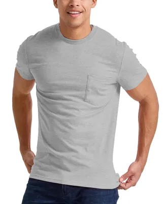 Men's Hanes Originals Tri-Blend Short Sleeve Pocket T-shirt