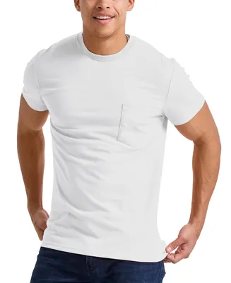 Men's Hanes Originals Tri-Blend Short Sleeve Pocket T-shirt