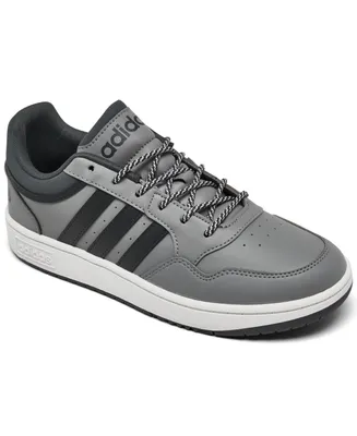 adidas Big Kids Hoops 3.0 Casual Basketball Sneakers from Finish Line