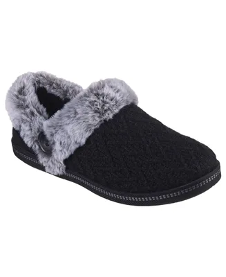 Skechers Women's Cozy Campfire - Bright Blossom Slip-On Casual Comfort Slippers from Finish Line