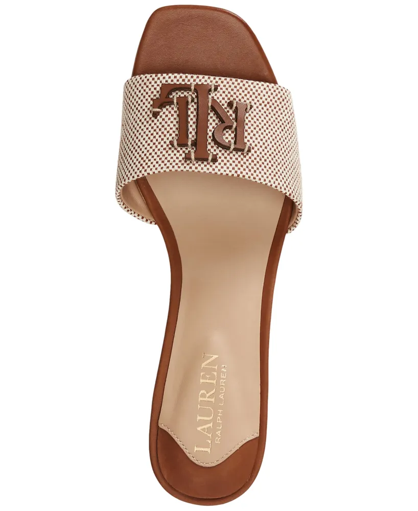 Lauren Ralph Women's Fay Logo Dress Sandals