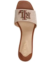 Lauren Ralph Women's Fay Logo Dress Sandals