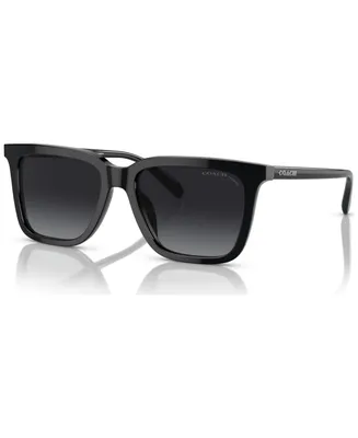 Coach Men's CL910 Polarized Sunglasses, Gradient HC8385U
