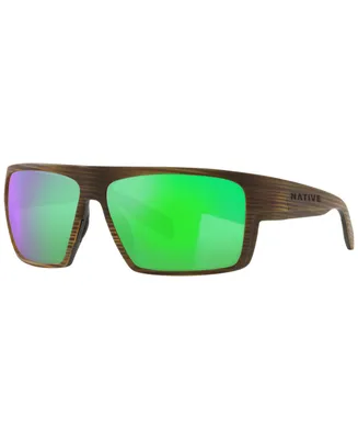 Native Men's Eldo Polarized Sunglasses, Mirror XD9010
