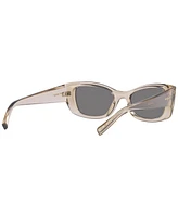 Saint Laurent Women's Sl 593 Sunglasses, Mirror YS000487